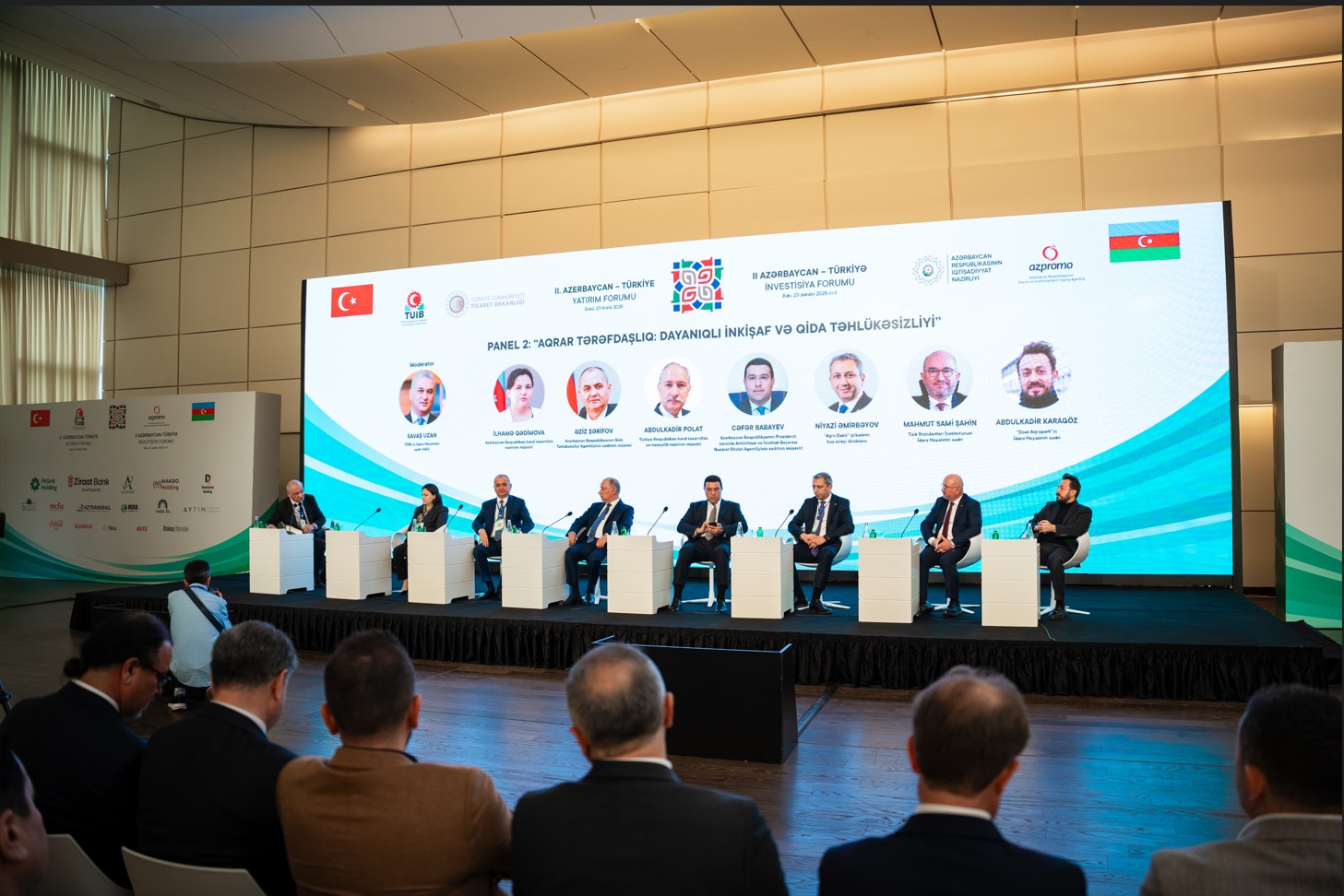 Bakıda 2-ci Azərbaycan–Türkiyə İnvestisiya Forumu keçirilib